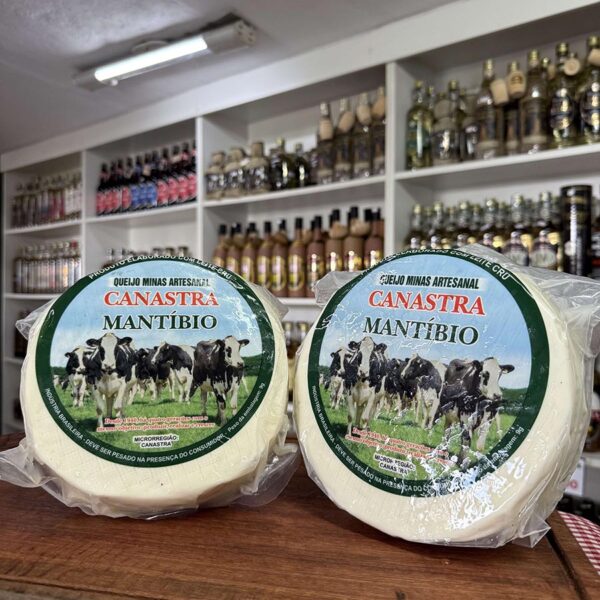 Queijo meia cura Serra da Canastra Mantíbio
